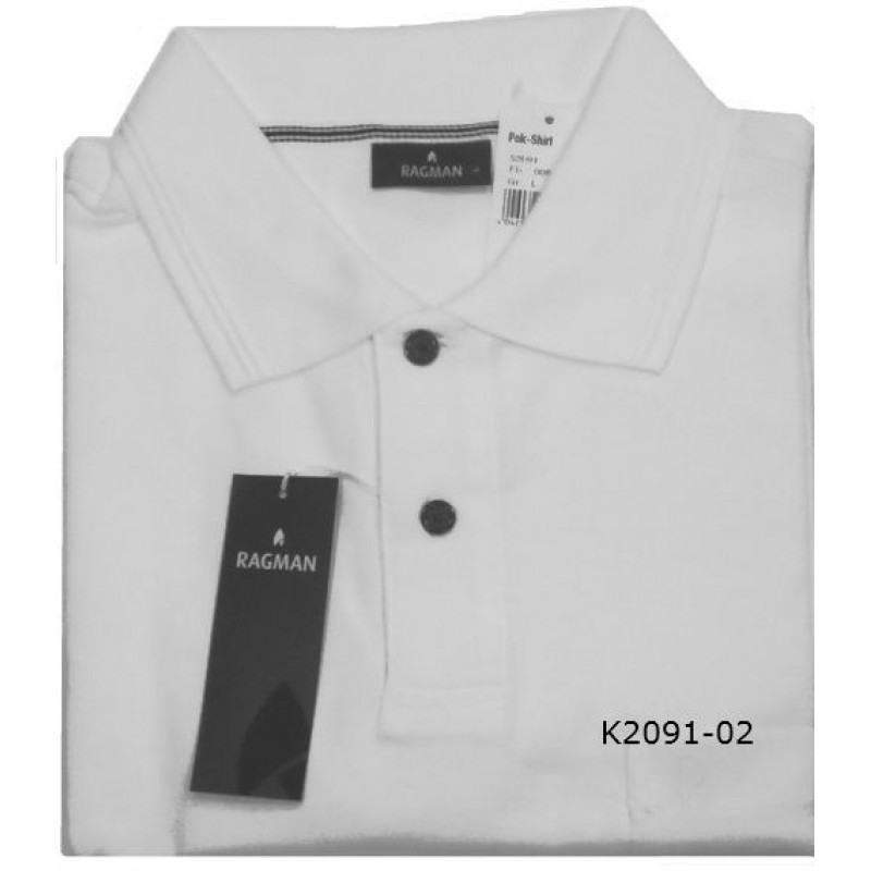 K2091-02 RAGMAN Poloshirt Piqué με τσέπη  Πόλο και Τ-shirts Ανδρικα ρουχα - borghese.gr