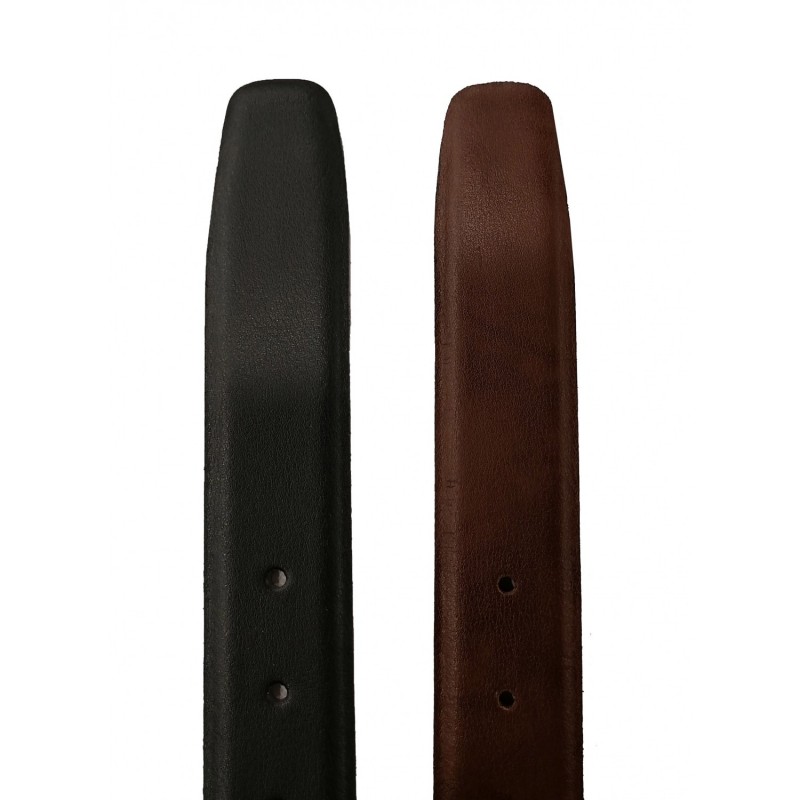 Belt leather two sides