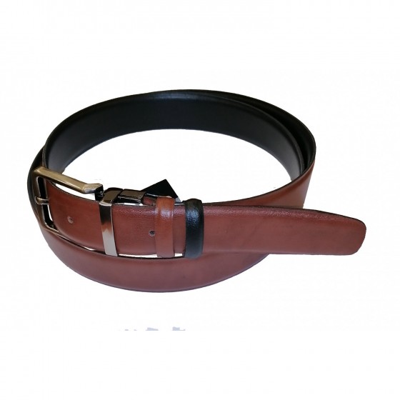 Belt leather two sides