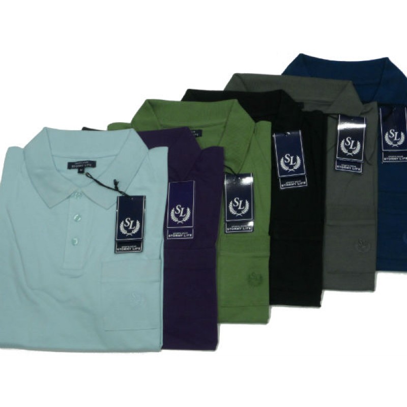 K0029 Polo jersey GIT Poloshirts T-shirts menswear - borghese.gr