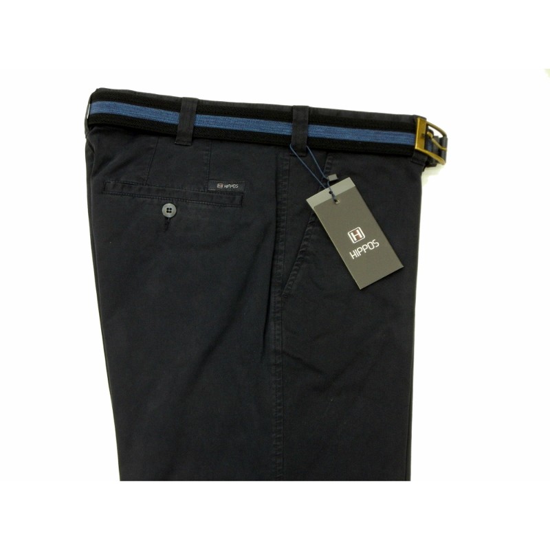 KH323-01 Hippos gabardine trousers chinos Chinos trousers menswear - borghese.gr