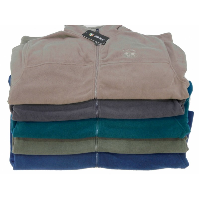 25040 Baldini fleece plain footer sweatshirt -30% menswear - borghese.gr