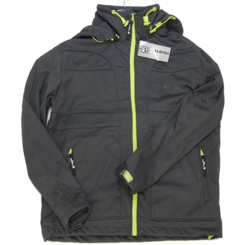 25505 Baldini jacket fleece with hood sweatshirt -30% menswear - borghese.gr