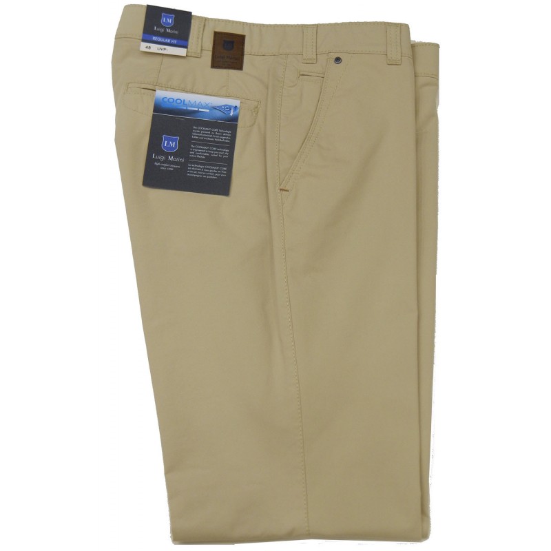 A4041-06 Luigi Morini cotton trouser Chinos trousers menswear - borghese.gr