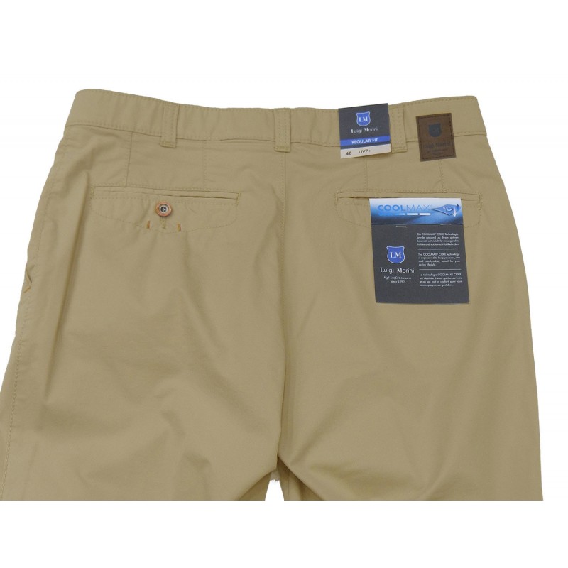 A4041-06 Luigi Morini cotton trouser Chinos trousers menswear - borghese.gr