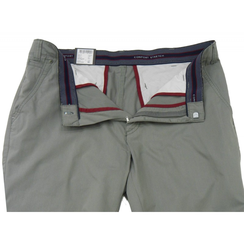 A4041-09 Luigi Morini cotton trouser Chinos trousers menswear - borghese.gr