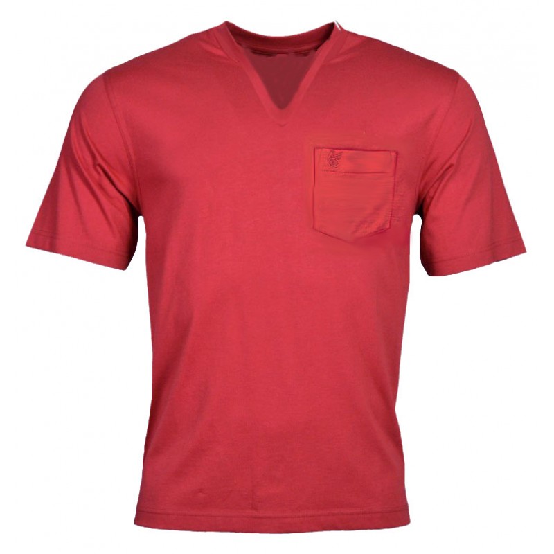K0003-37 Hajo T-shirt with pocket Poloshirts T-shirts menswear - borghese.gr
