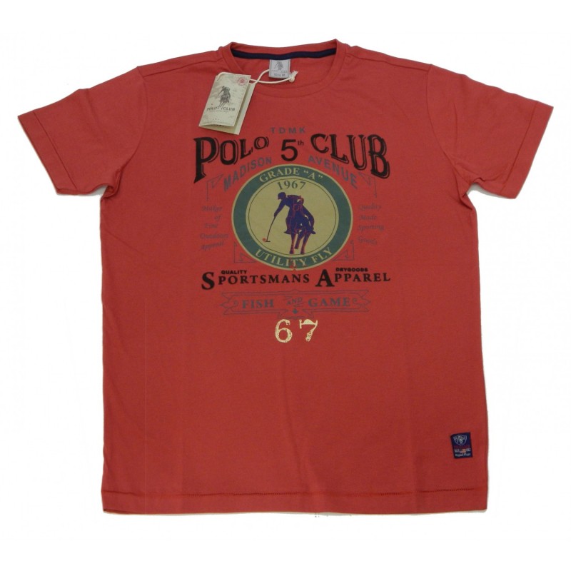 K1171 Polo Club t-shirt Πόλο και Τ-shirts Ανδρικα ρουχα - borghese.gr