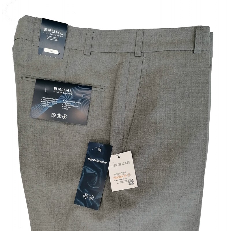 BRUHL clasic formal polywool trouser