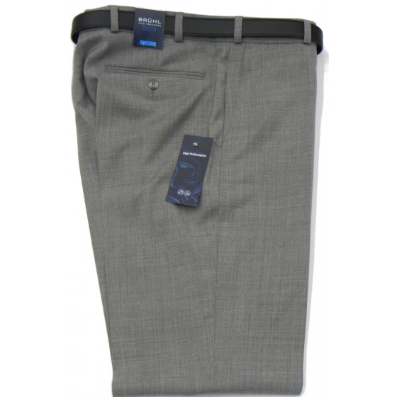 K3451-09 BRUHL clasic formal polywool trouser Formal trousers menswear - borghese.gr