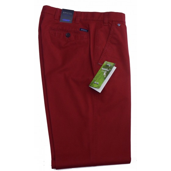 K3720-25 Bruhl NANOTEC Chinos elastic trouser  Chinos trousers menswear - borghese.gr