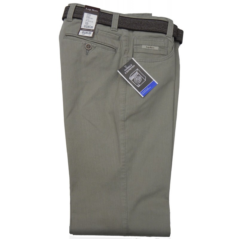 K4015-07 Luigi Morini cotton trouser type jeans menswear - borghese.gr