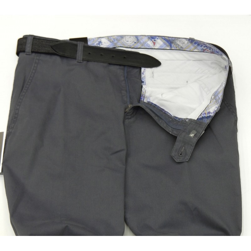 K4097-08 Luigi Morini elastic chinos trouser  Chinos trousers menswear - borghese.gr
