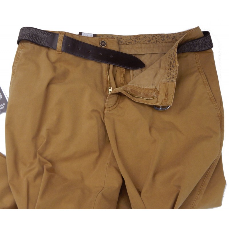 K4097-13 Luigi Morini elastic chinos trouser  Chinos trousers menswear - borghese.gr