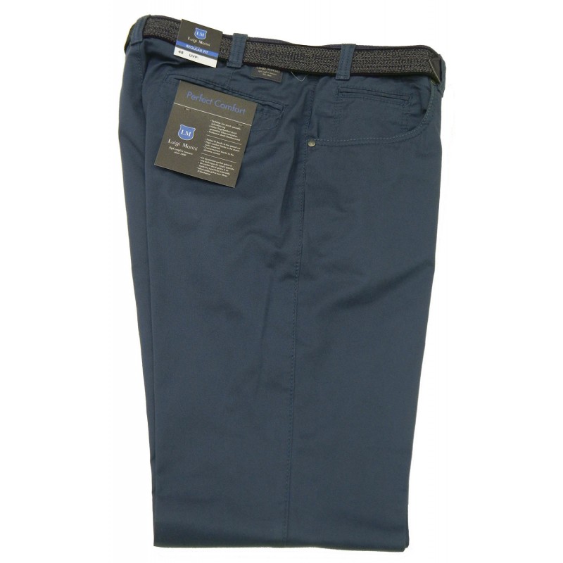 K4135-08 Luigi Morini trouser type jeans menswear - borghese.gr