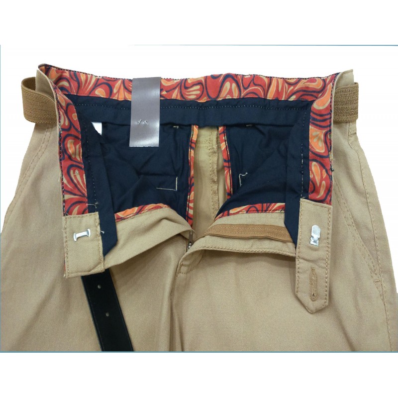 K4146-06 Luigi Morini cotton trouser Chinos trousers menswear - borghese.gr
