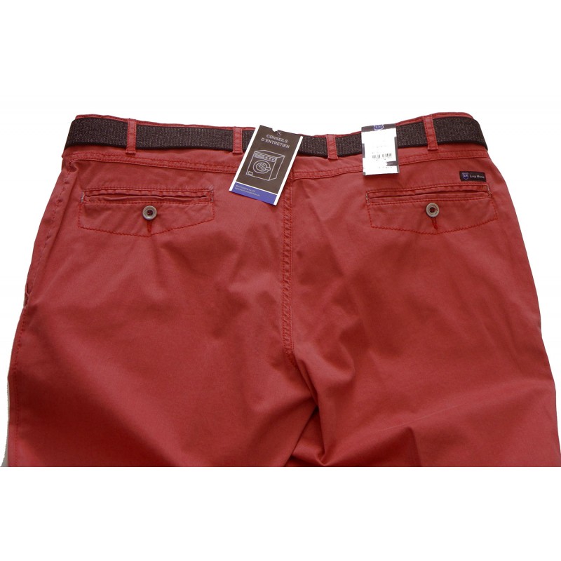 K4146-25 Luigi Morini elastic chinos trouser  Chinos trousers menswear - borghese.gr