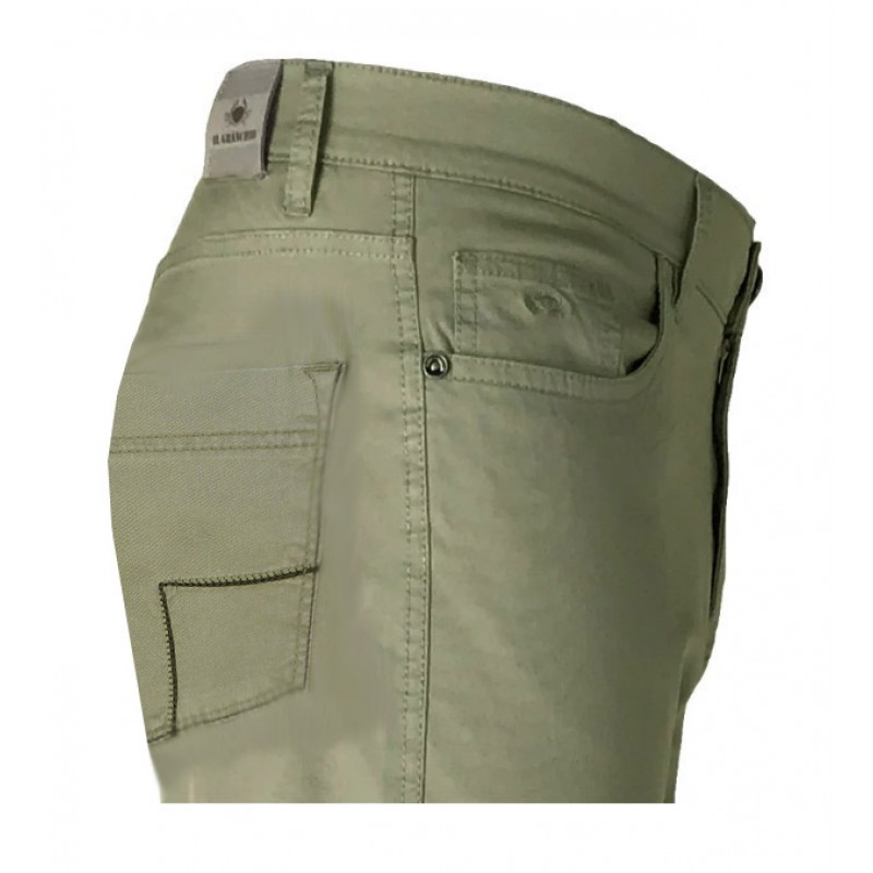 GRANCHIO 5pocket elastic trouser
