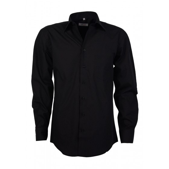 K8502-01 Arivee one color shirt long sleeve Shirts menswear - borghese.gr