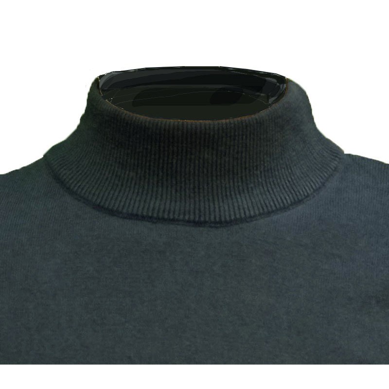 βαμβακερό πουλόβερ με όρθιο γιακά (LUPETTO)