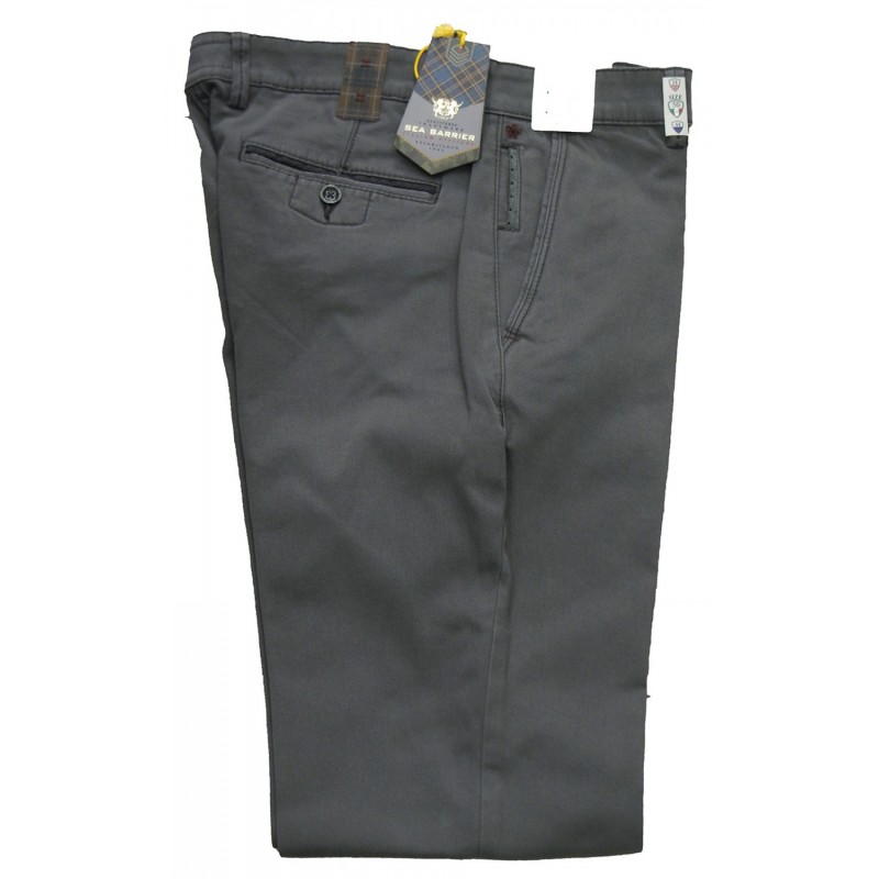X0481-09 Sea Barrier chinos cotton trouser Chinos trousers menswear - borghese.gr