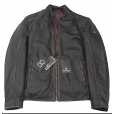 X1009-04 MILESTONE mens leather jackets  Short Jacket menswear - borghese.gr