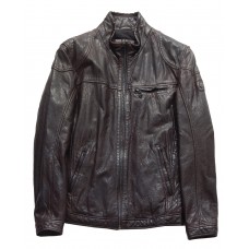 X1089-04 MILESTONE mens leather jackets  Short Jacket menswear - borghese.gr