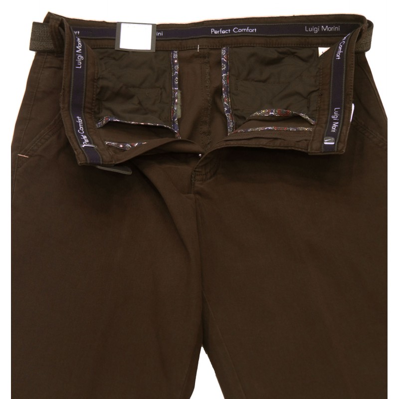 X4155-04 Luigi Morini chinos cotton trouser Chinos trousers menswear - borghese.gr