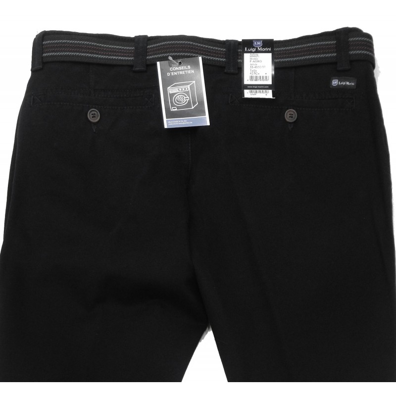 X4950-01 Luigi Morini chinos cotton trouser Chinos trousers menswear - borghese.gr