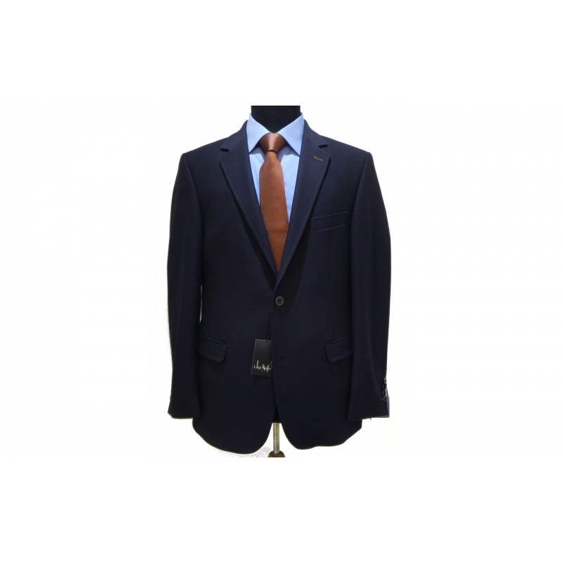 X7256-03 Luigi Morini blazer blue Blazers  menswear - borghese.gr