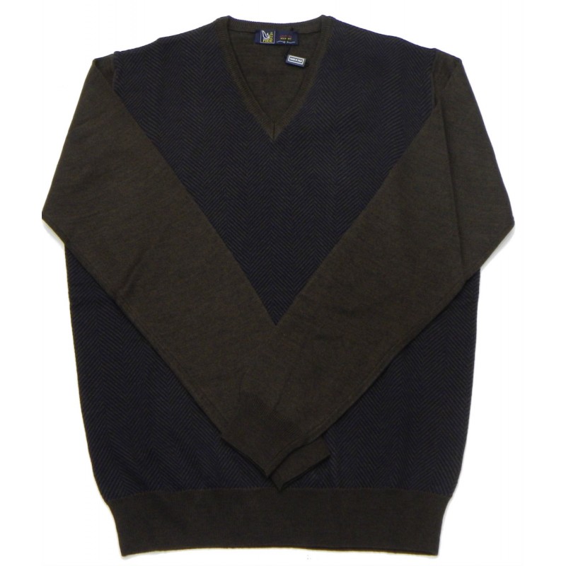 X8007 Phoenix knit V Knitted  menswear - borghese.gr