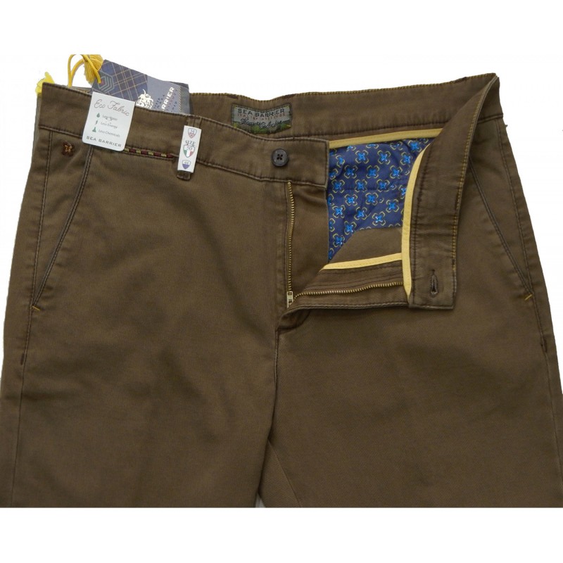 X8935-06 Sea Barrier chinos cotton trouser Chinos trousers menswear - borghese.gr
