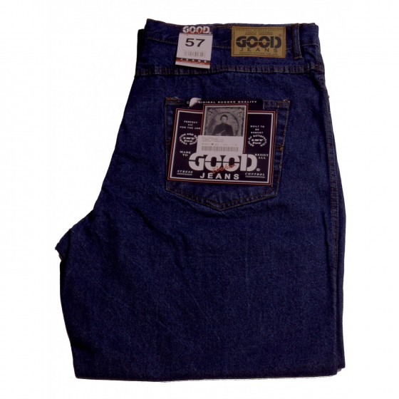 X9034-27 GOOD 5poket jean big size Big sizes menswear - borghese.gr