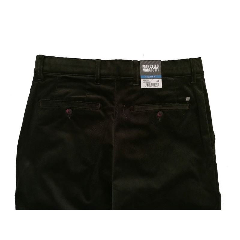X9144-05 Luigi Morini cotton trouser corduroy Chinos trousers menswear - borghese.gr