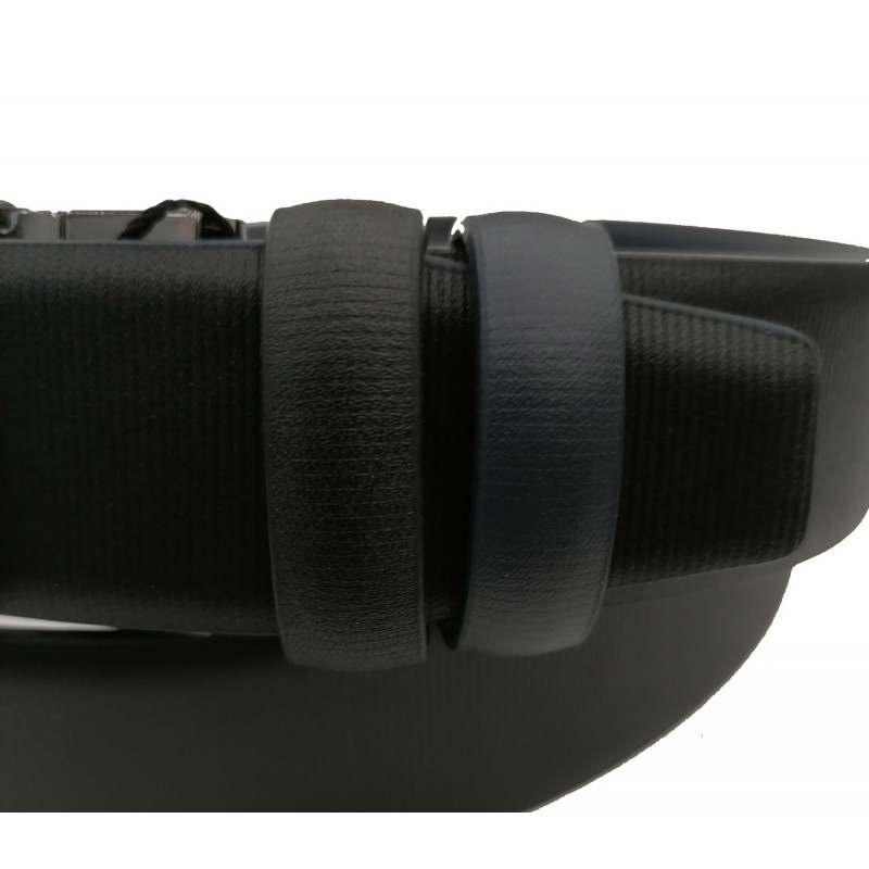 Leather belt double face 3,5 cm  Belts menswear - borghese.gr