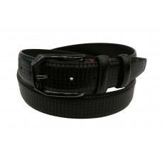 Leather belt 3,5 cm  Belts menswear - borghese.gr