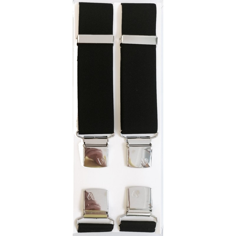 62036 Victoria suspenders plain 36mm Suspenders menswear - borghese.gr